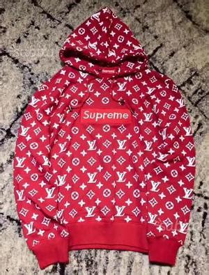 felpa louis vuitton supreme prezzo originale